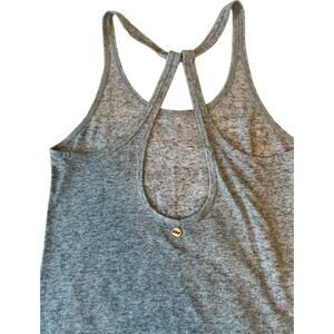 EUC Lorna Jane Heather Gray Athletic Tank size Medium